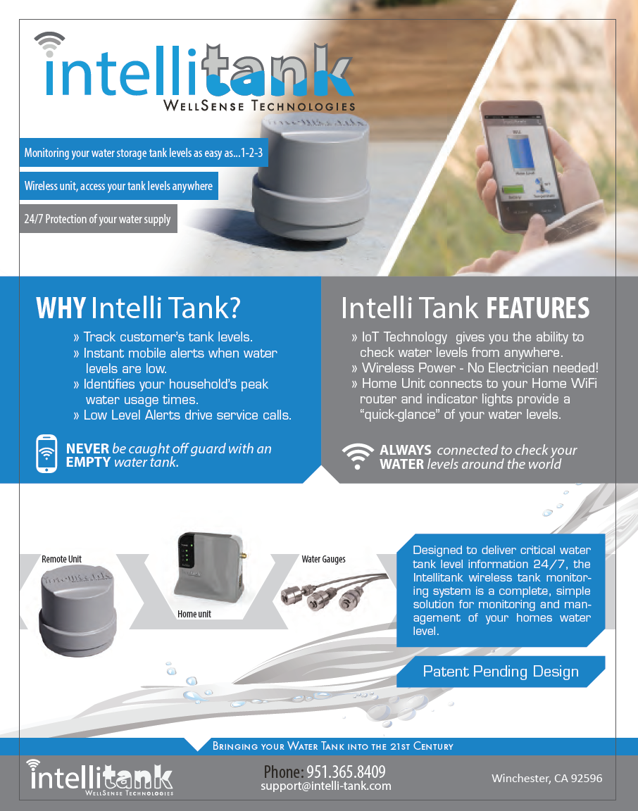 Preview of IntelliTank materials